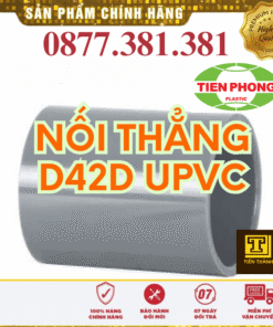 Nối uPVC Tiền Phong Phi 42D