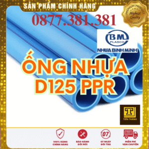 Ống Nhựa PPR Bình Minh Phi 125