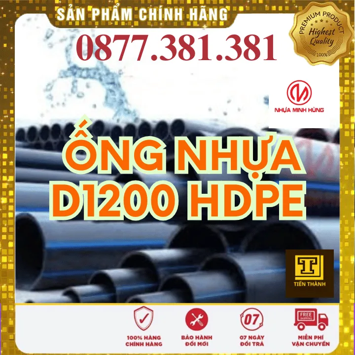 Ống Nhựa HDPE Minh Hùng Phi 1200