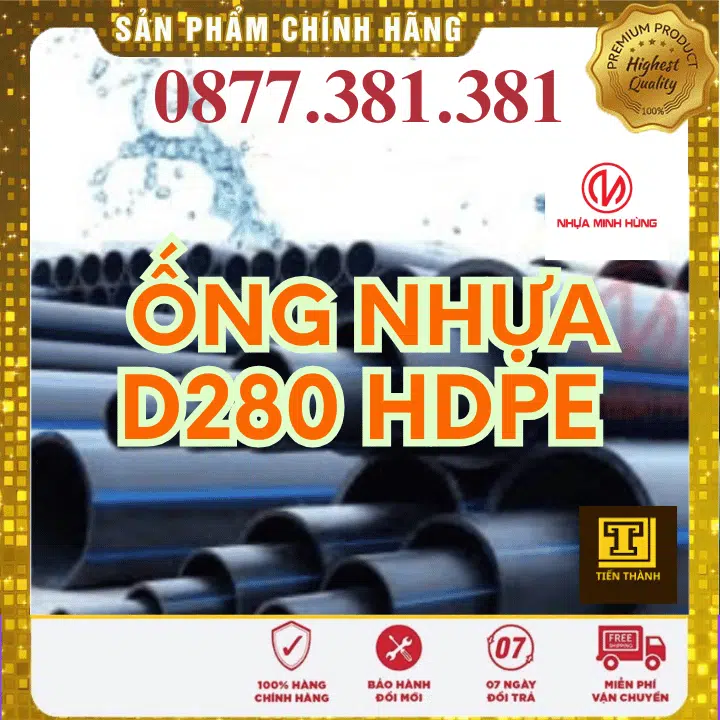 Ống Nhựa HDPE Minh Hùng Phi 280