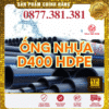 Ống Nhựa HDPE Minh Hùng Phi 400 - Xem chi tiết tại Công Ty TNHH Sản Xuất Thương Mại Phát Triển Tiến Thành Ống Nhựa HDPE Minh Hùng Phi 400