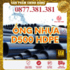 Ống Nhựa HDPE Minh Hùng Phi 500 - Xem chi tiết tại Công Ty TNHH Sản Xuất Thương Mại Phát Triển Tiến Thành Ống Nhựa HDPE Minh Hùng Phi 500