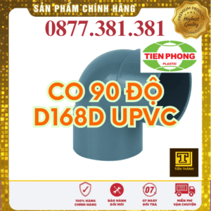 Co 90 Độ uPVC Tiền Phong Phi 168D
