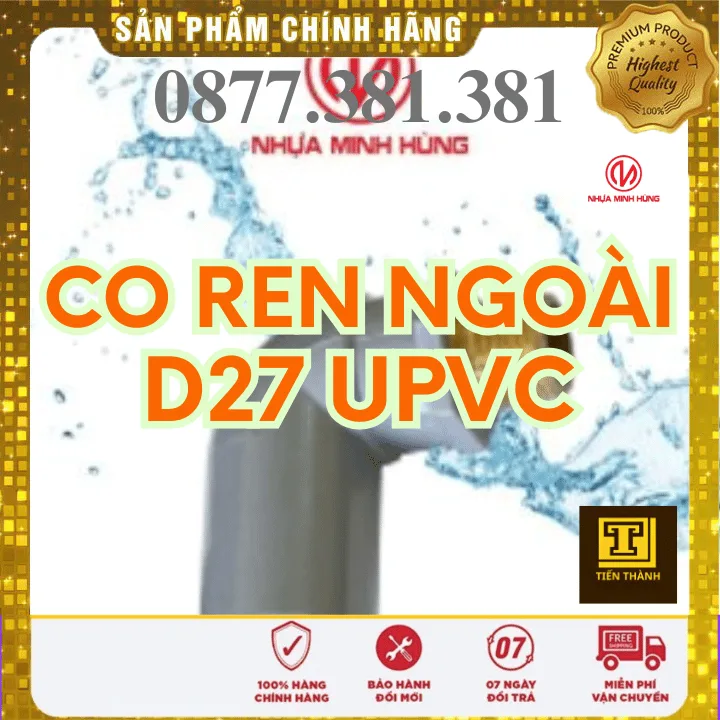 Co ren Ngoài uPVC Minh Hùng Phi 27