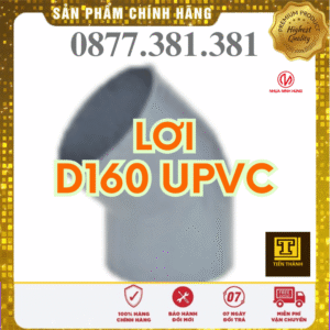 lơi uPVC Minh Hùng Phi 160