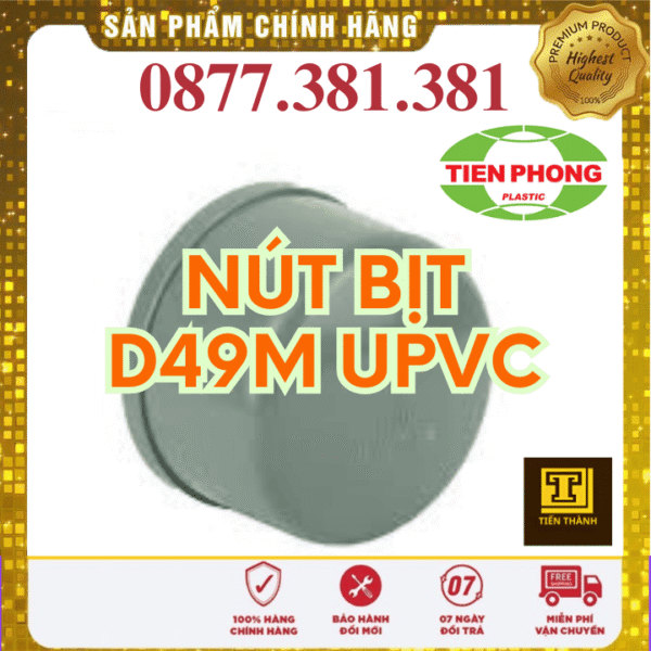 Nút Bịt uPVC Tiền Phong Phi 49M