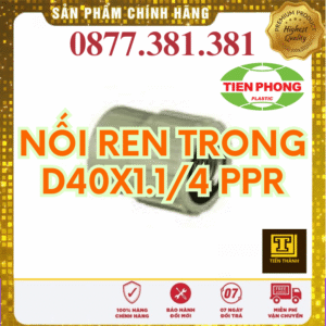 Nối Ren Ngoài PPR Tiền Phong Phi 40x1.1/4