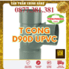 Tê Cong uPVC Tiền Phong Phi 90D