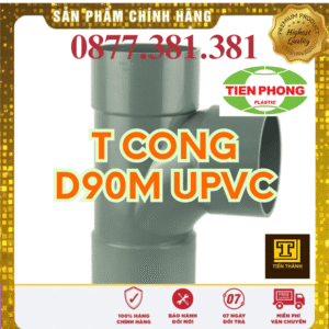 Tê Cong uPVC Tiền Phong Phi 90M