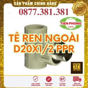 Tê Ren Ngoài PPR Tiền Phong Phi 20x1/2