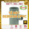 Tê Rút uPVC Tiền Phong Phi 220x168