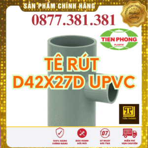 Tê Rút uPVC Tiền Phong Phi 42x27D