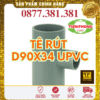 Tê Rút uPVC Tiền Phong Phi 90x34