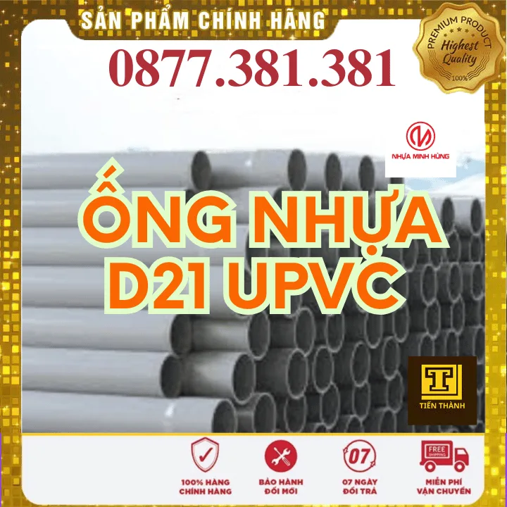 Ống Nhựa Upvc Minh Hùng Phi 21