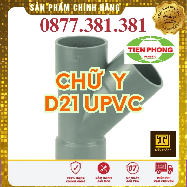 Y uPVC Tiền Phong Phi 21