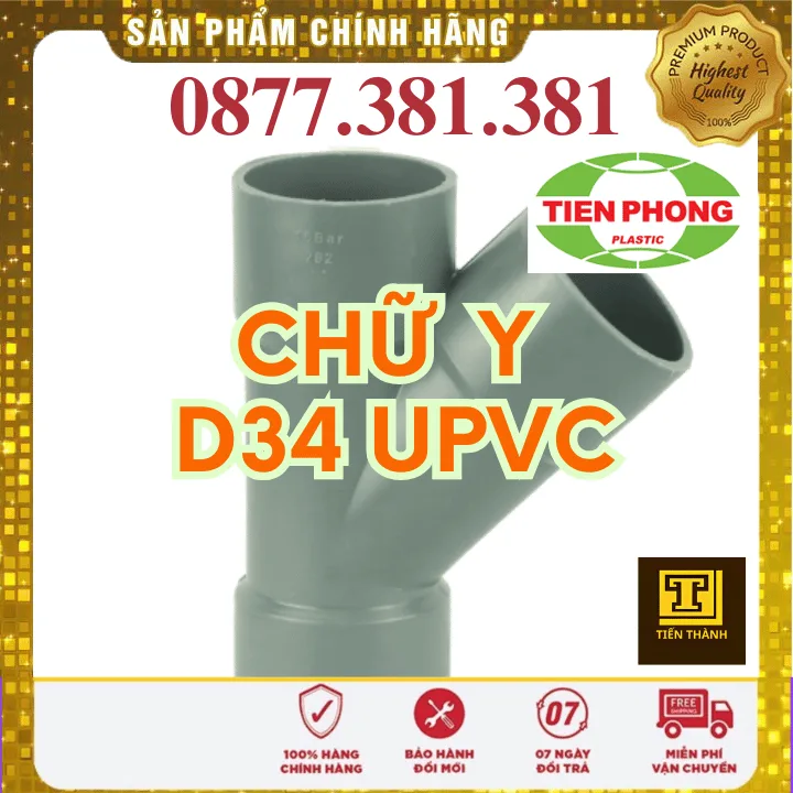 Y uPVC Tiền Phong Phi 34