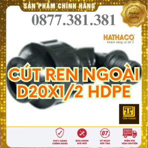Co Ren Ngoài HDPE HATHACO Phi 20x1/2