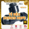 Tê Đều HDPE HATHACO Phi 25