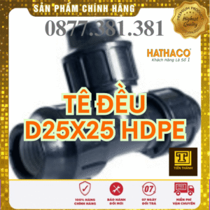 Tê Đều HDPE HATHACO Phi 25
