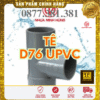 Tê uPVC Minh Hùng Phi 76