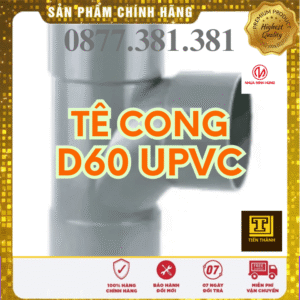 Tê Cong uPVC Minh Hùng Phi 60