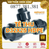 Tê Thu HDPE HATHACO Phi 32x25