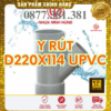 Y rút uPVC Minh Hùng Phi rút 220x114