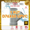 Y rút uPVC Minh Hùng Phi rút 76x60
