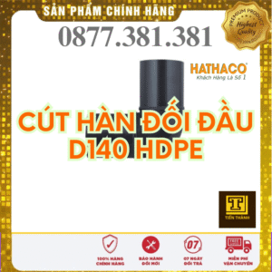 Cút 90 Độ Hàn Đối Đầu HDPE HATHACO Phi 140