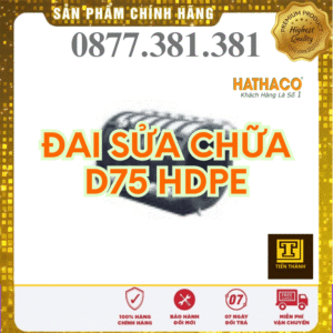 Đai Sửa Chữa Hàn Đối Đầu HDPE HATHACO Phi 75