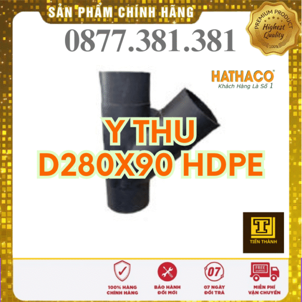 Y Thu Hàn Đối Đầu HDPE HATHACO Phi 280x90