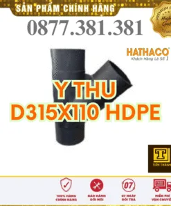 Y Thu Hàn Đối Đầu HDPE HATHACO Phi 315x110