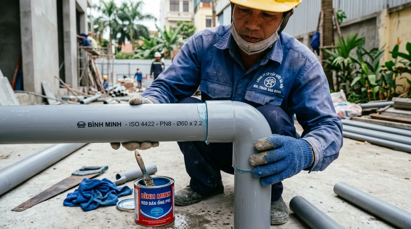 Keo dán ống nước nhựa: Chọn loại nào để không rò rỉ?