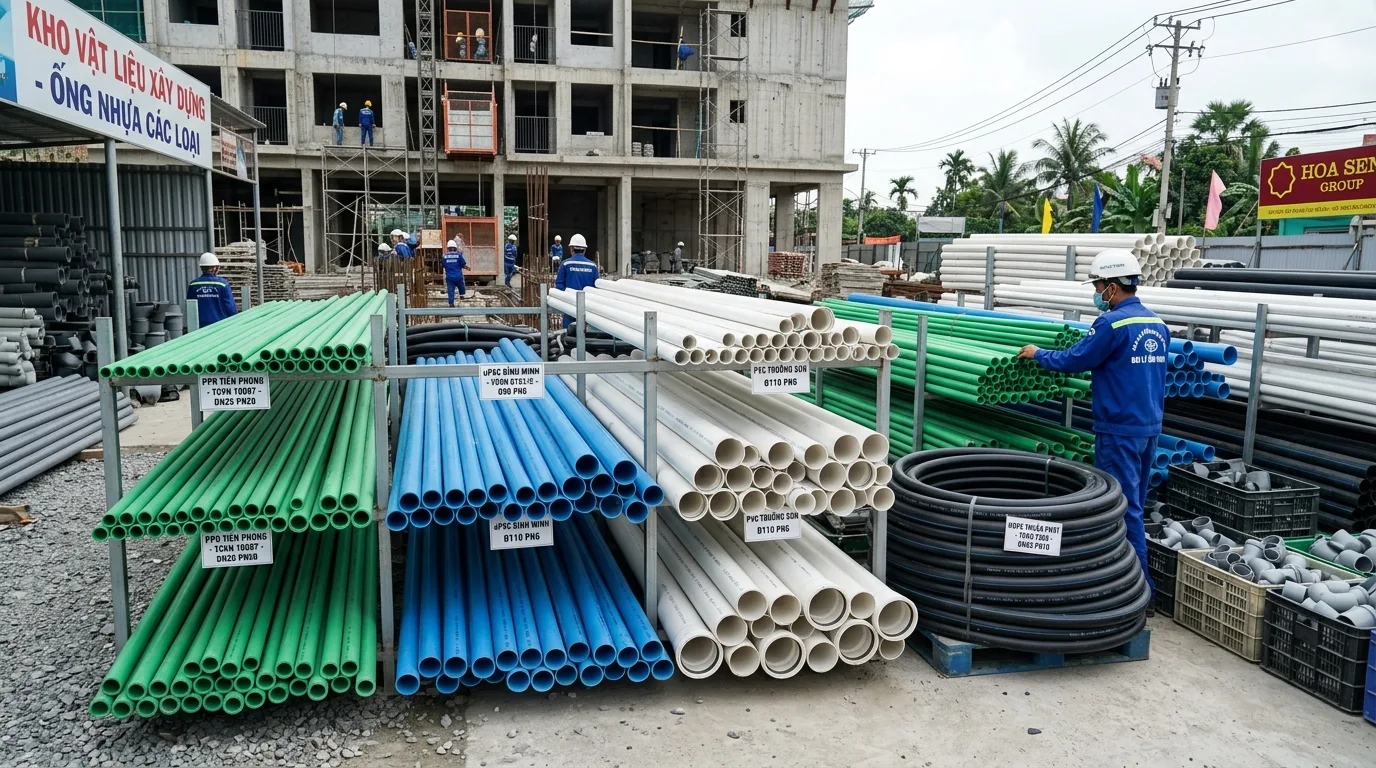 Bí quyết chọn ống nhựa phù hợp & tiết kiệm chi phí