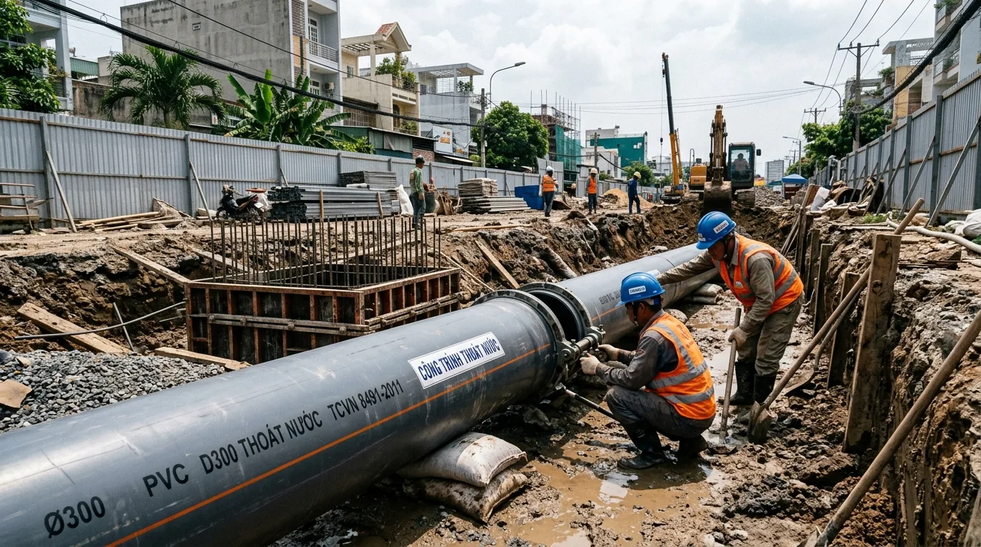 Giá Ống Nhựa PVC D300: Thông Số & Báo Giá Mới Nhất