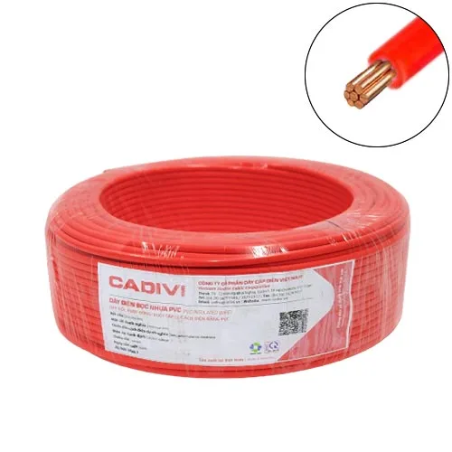 1 cuộn dây Cadivi 1.5mm² nặng bao nhiêu là đạt chuẩn?