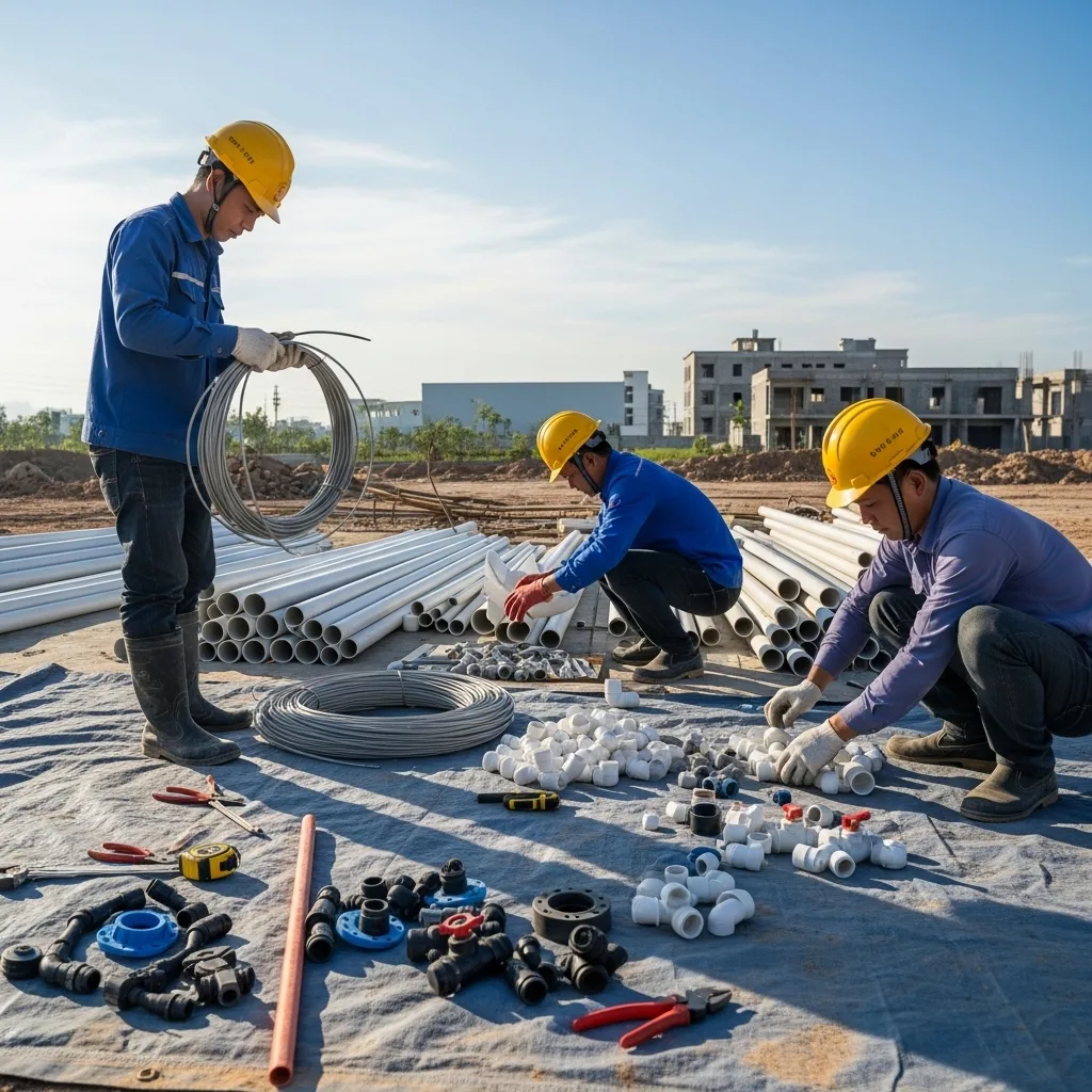 Danh sách vật tư điện nước cơ bản khi hoàn thiện nhà mới