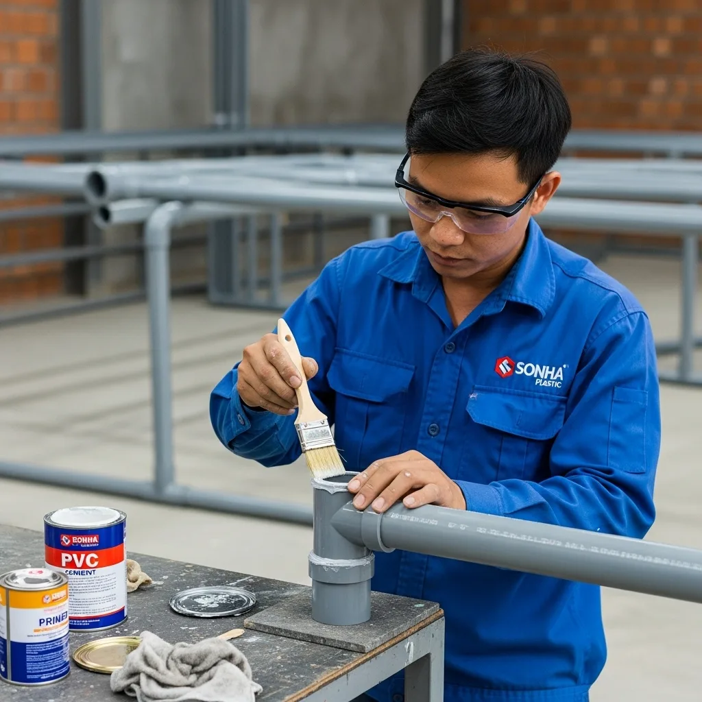 Cách chọn keo dán ống nhựa đúng loại theo từng hệ ống