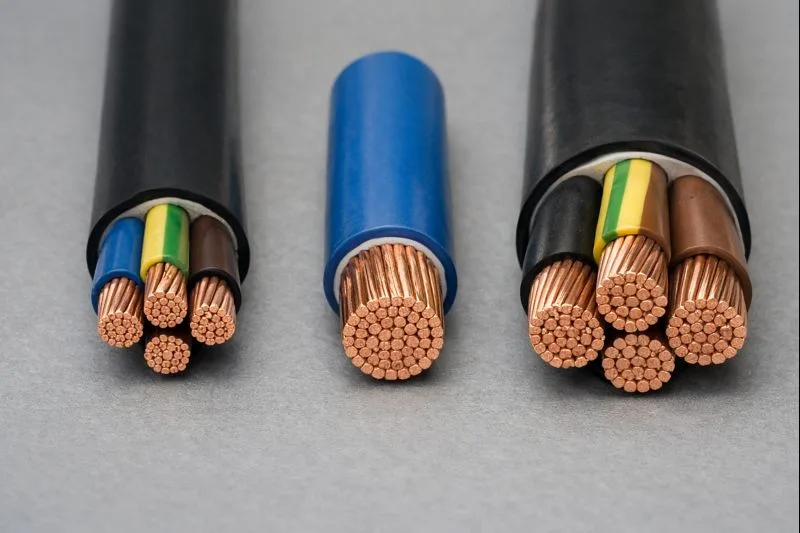 So sánh dây 4x6, 10mm và 4x35 trong thi công điện
