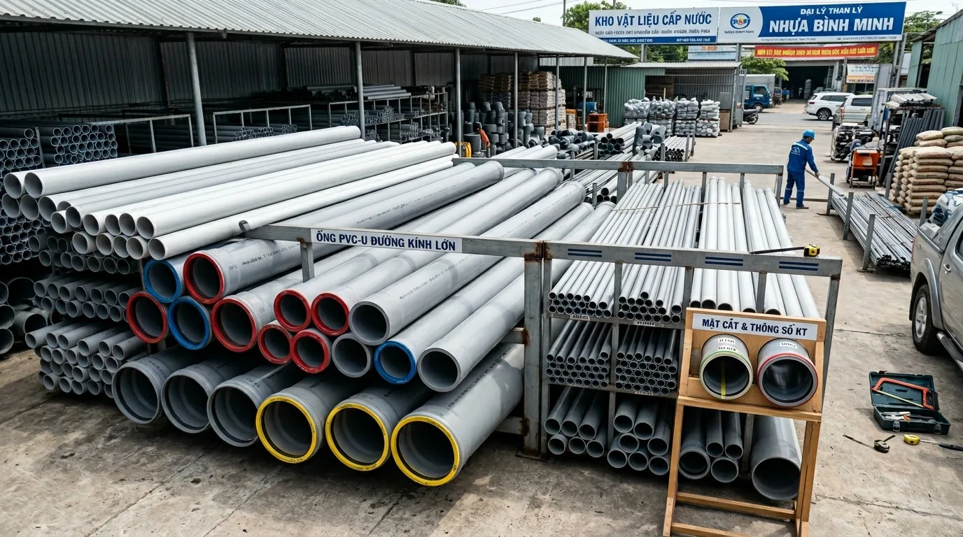 Bảng giá ống nhựa Minh Hùng mới nhất và cập nhật chi tiết