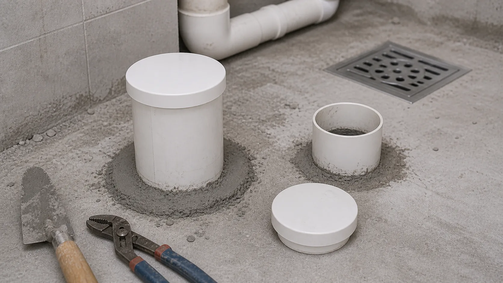 Độ dày ống PVC: so sánh C1, C2 và ống thoát - Xem chi tiết tại Phân Phối Ống Nhựa HDPE, PPR, PVC & Thiết Bị Điện Nước Minh họa vật tư ống và phụ kiện tại công trình