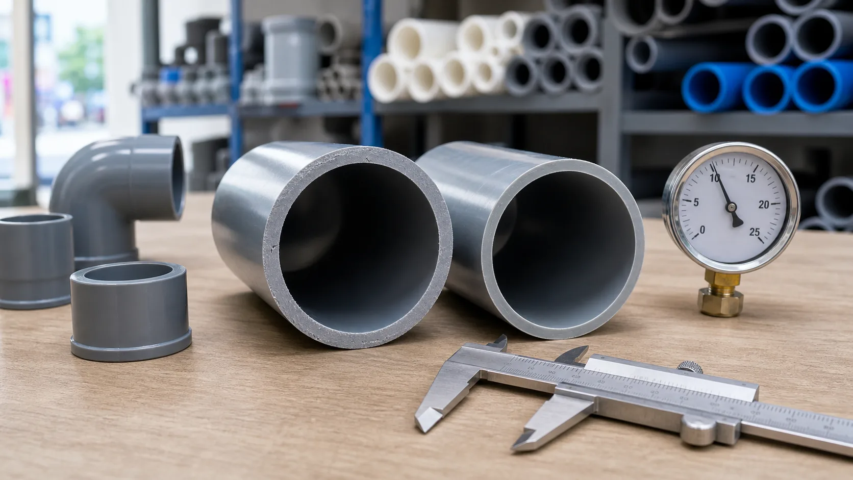 Các phi ống nhựa PVC phổ biến và cách chọn đúng nhu cầu - Xem chi tiết tại Phân Phối Ống Nhựa HDPE, PPR, PVC & Thiết Bị Điện Nước So sánh ống nhựa C1 và C2 theo độ dày thành ống và áp lực